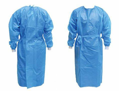 BLUE TIE UP GOWNS